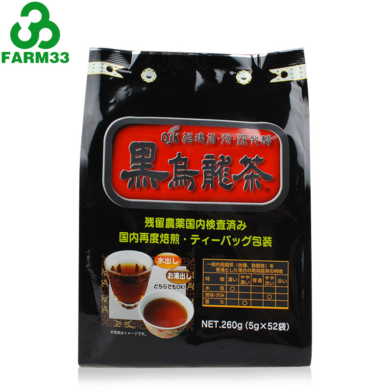 日本原装 OSK 油切黑乌龙茶 52袋装
