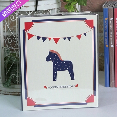 Korean creative imported DIY handmade family couple photo album baby primary school baby parent-child commemorative album