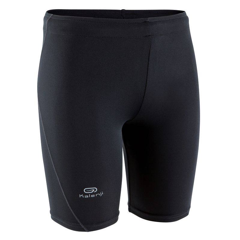 迪卡侬 运动裤儿童 青少年弹力速干紧身跑步短裤 KALENJI