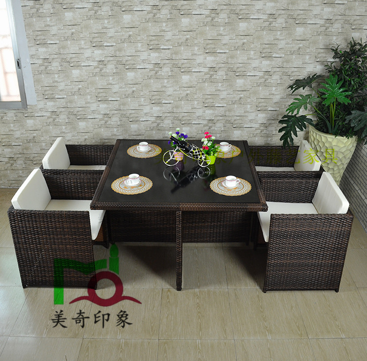 Modern outdoor furniture Funji chairs leisure chairs chairs chairs and chairs. Five pieces of bar Living room