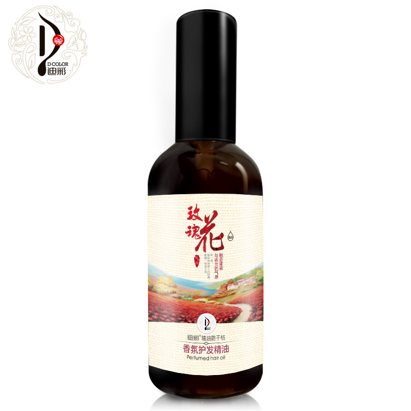 迪彩香氛护发精油100ml 免洗护发素干枯毛躁头发护理发膜卷发专用