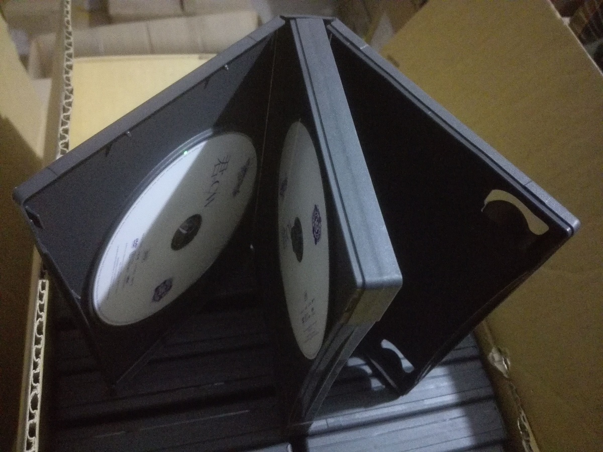 CD Case Imported DVD Case Thick DVD Case 3 Discs Insertable Cover