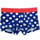 3 quần cotton nam thanh niên quần đùi ngắn eo thấp cá tính bó sát thời trang boxer đồ lót gợi cảm quần lót su nam Vòng eo thấp