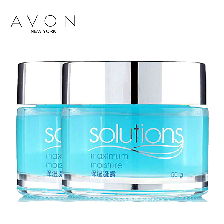 Avon/雅芳保湿凝露50g两瓶装  补水蓝露 长效锁水啫喱面霜 温和低