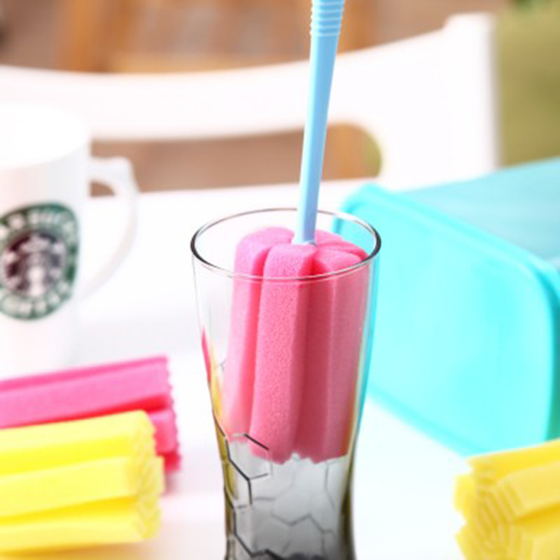 Long-handled sponge cup brush Washing cup brush cleaning brush bottle brush sponge brush cup brush long bottle brush