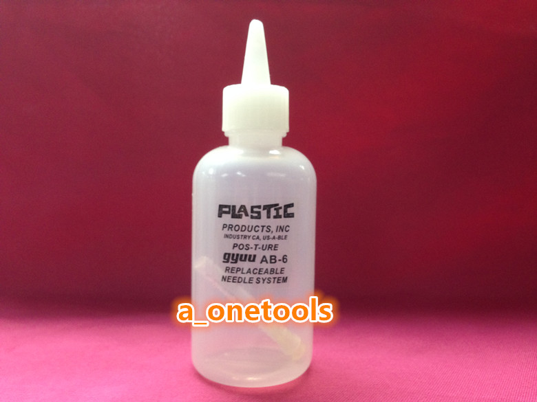 gyuu AB-6 with needle rosin bottle needle plastic oil pot drop glue alcohol flux cleaning plate water oil bottle pot