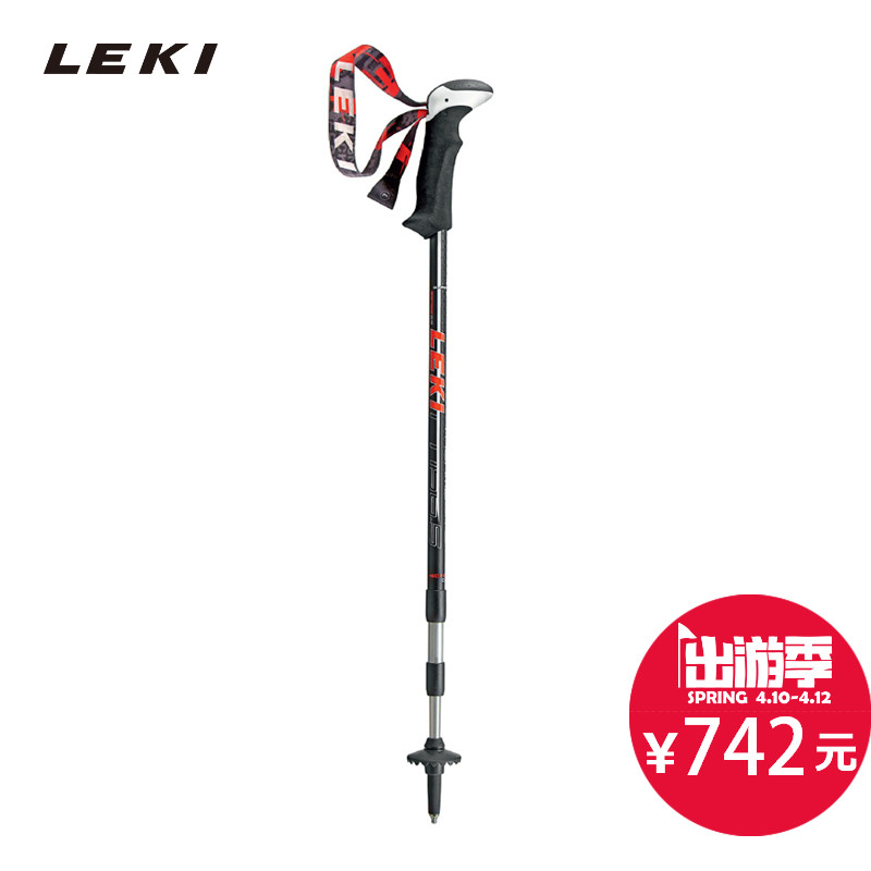 春夏新品 LEKI 泡棉握把超轻徒步杖 KT6342136