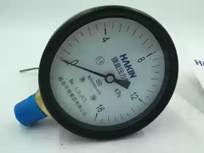 Qingdao Huaqing bellows diaphragm diaphragm pressure gauge YE100 YE150 gas gas kPa micropressure