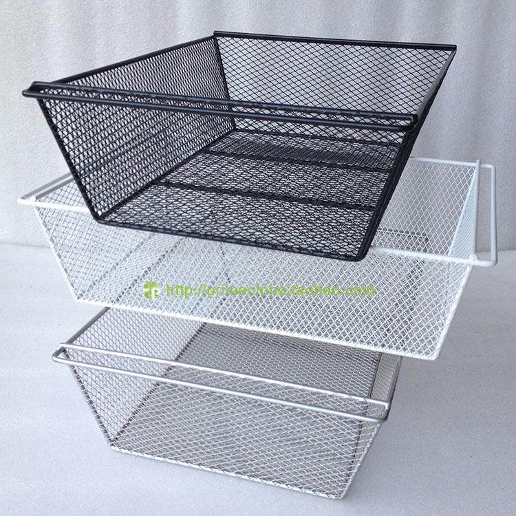 Pija storage basket ZAKKA containing basket rectangular iron art iron mesh basket customizable