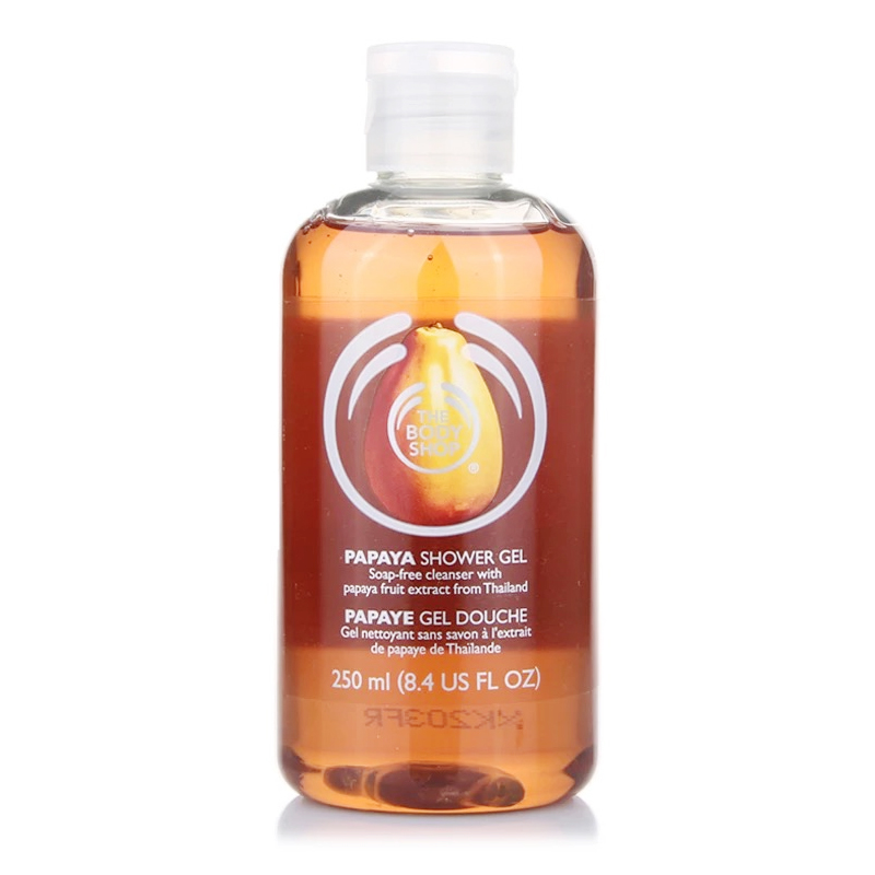 THE BODY SHOP/美体小铺 新版木瓜沐浴露 温和好闻孕妇可用 250ML