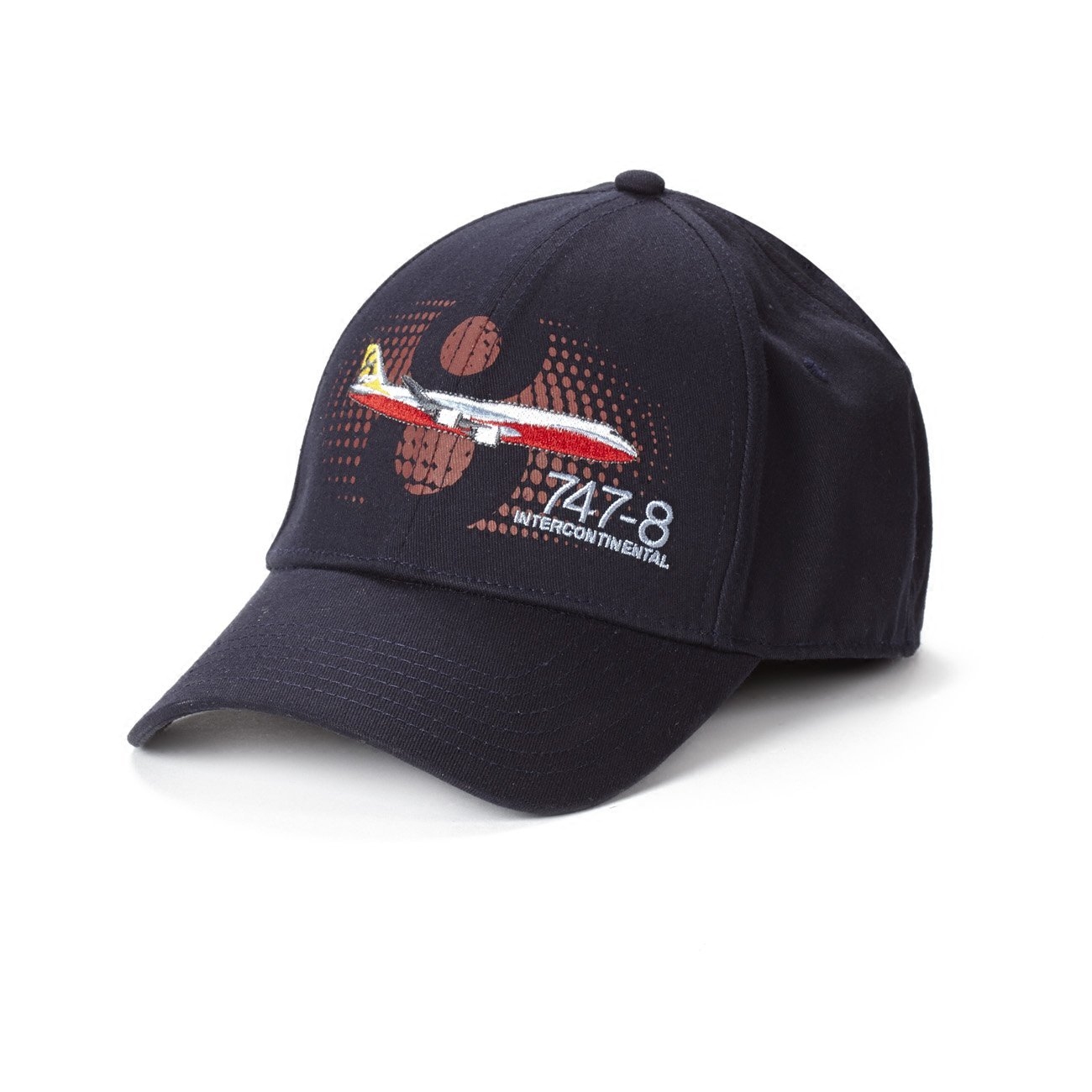 Boeing genuine BOEING 747-8 aircraft embroidery figure baseball cap pilot cap