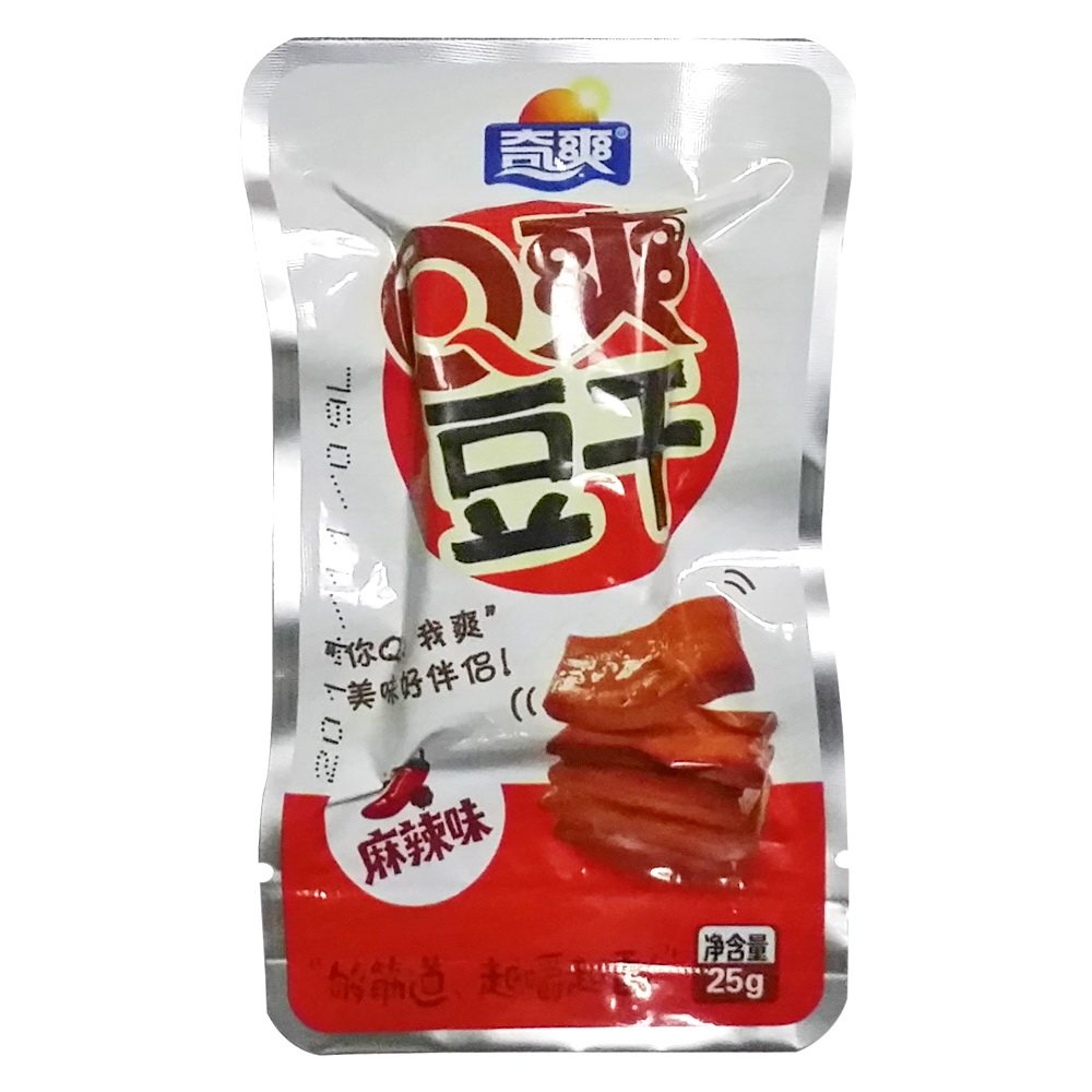 【天猫超市】奇爽Q爽豆干麻辣味25g重庆特产豆腐干零食豆制品小吃