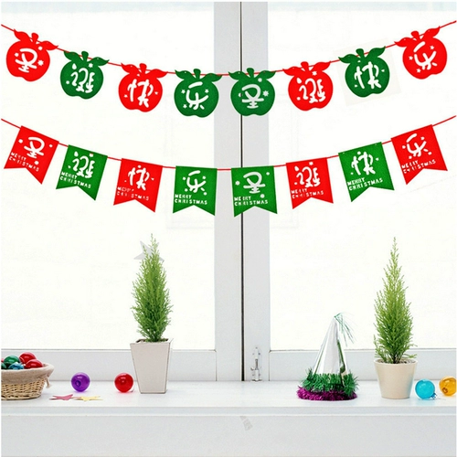 Счастливого Рождества Happy Banner тянут флаг Barcart Flag Рождественский торговый торговый центр.