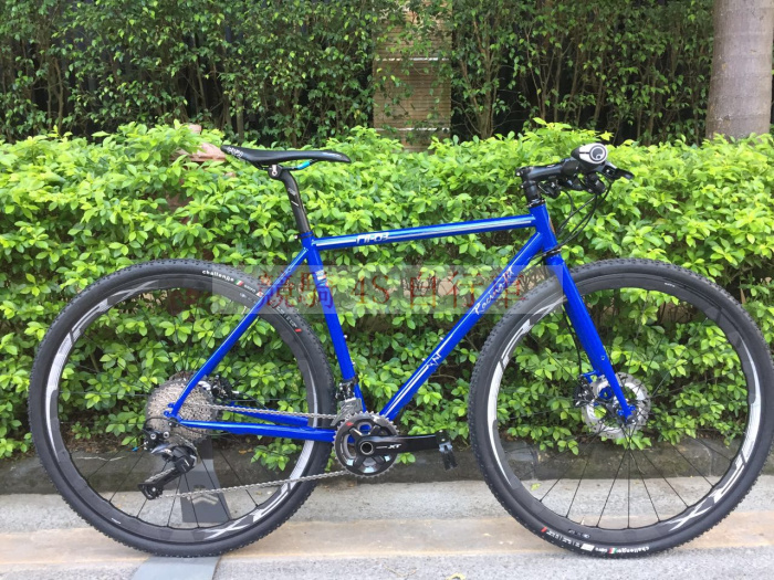 Race RACING-FIT Colombaszone steel frame flat cross-country 700C bandwagon