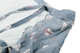 Chiffon hoa nửa chiều dài váy Hàn Quốc phiên bản của một mảnh dây đeo mảnh quấn váy cao eo chia bất thường lớn swing váy chân váy suông Váy