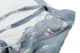Chiffon hoa nửa chiều dài váy Hàn Quốc phiên bản của một mảnh dây đeo mảnh quấn váy cao eo chia bất thường lớn swing váy