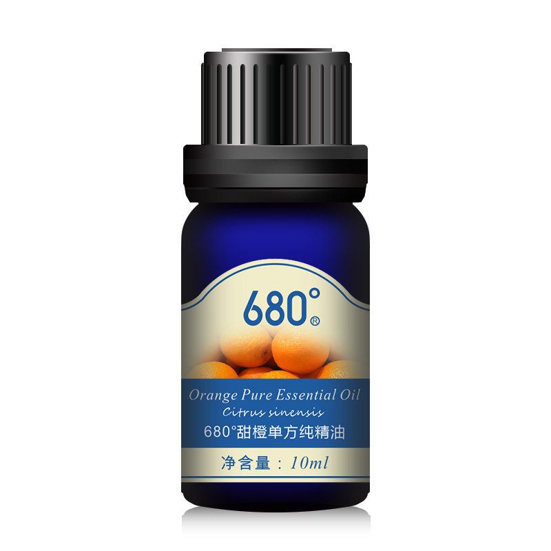680°甜橙单方纯精油10ml 保湿 提亮肤色 芳香 按摩 香薰精油