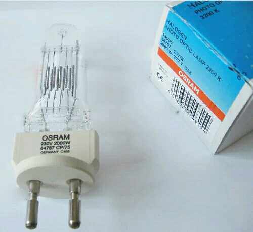 舞台灯 影视灯方特专用灯OSRAM 64787 230V 2000W 3200K CP/75