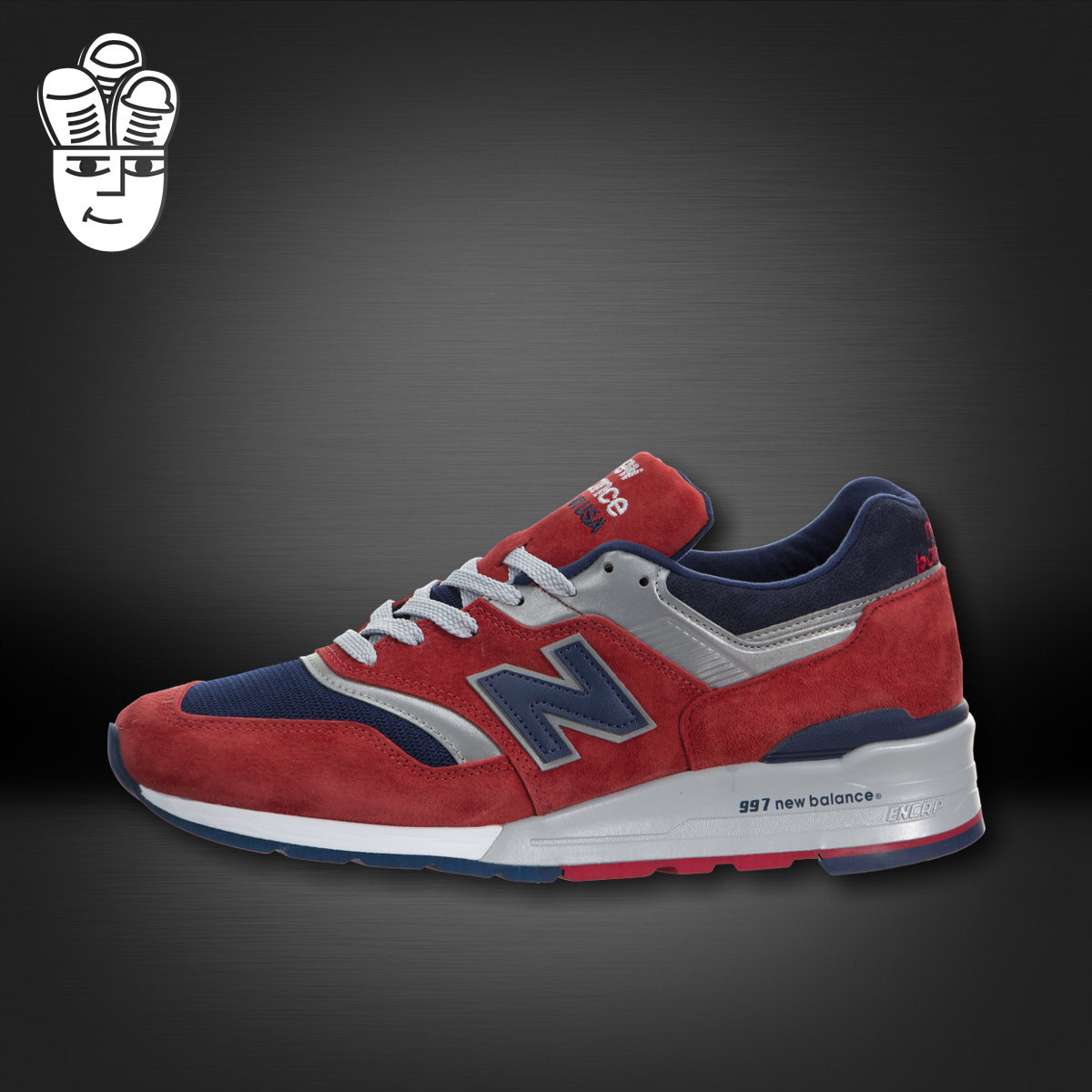 New Balance997 NB男子复古休闲鞋 总统慢跑鞋 美产限量m997