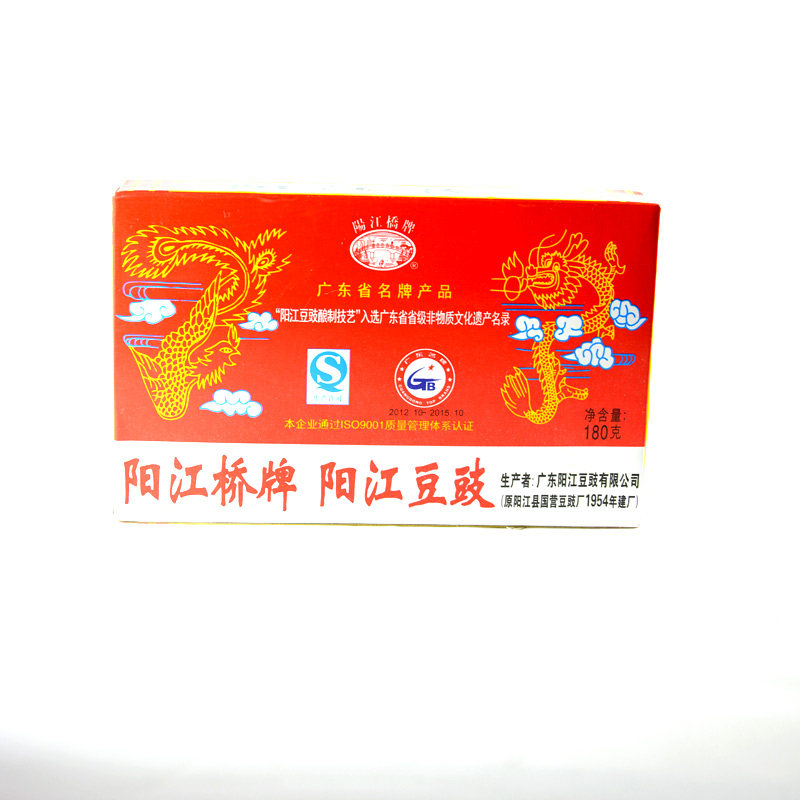 【天猫超市】阳江桥牌 阳江豆鼓 180g/盒 炒菜 烹煮 咸香可口