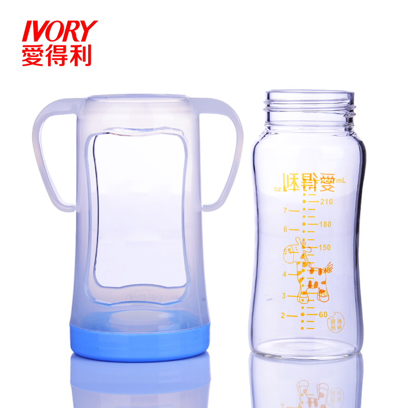爱得利奶瓶宽口保护套