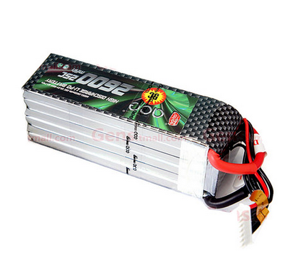 (Grignard flagship)ACE 2600mAh 6s 22 2v 25c lithium battery Align 500 and other applications