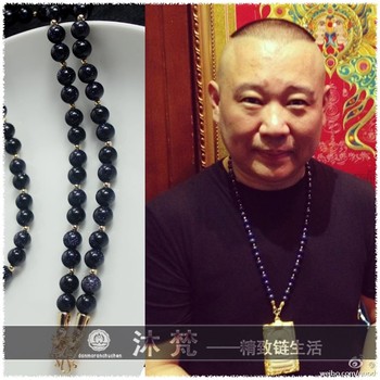 Thai High-End Amulet Chain 925 Sterling Silver, Same Style as Guo Degang, Male and Female Celebrities, Two or Three Pairs, Multi-Chain, Non-Fading