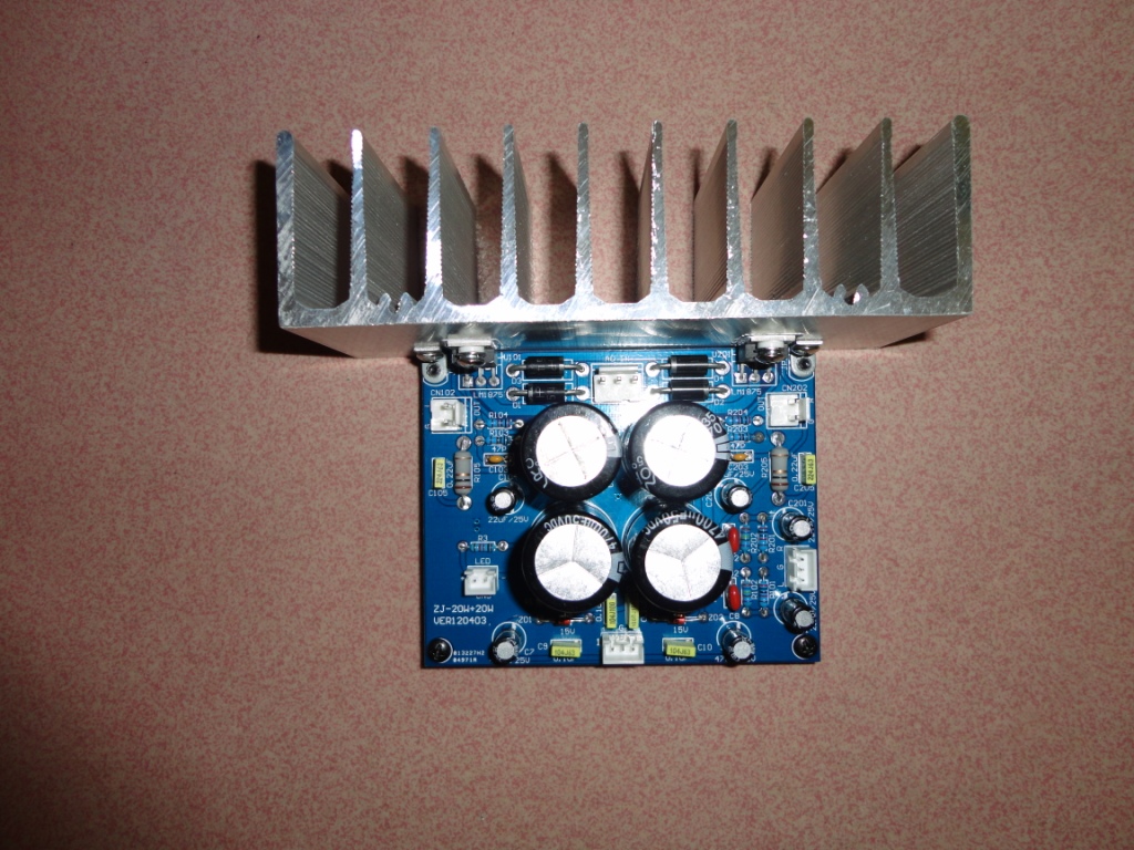 LM1875 power amplifier board fever power amplifier board 30W 30W dual-channel power amplifier board instead of TDA2030