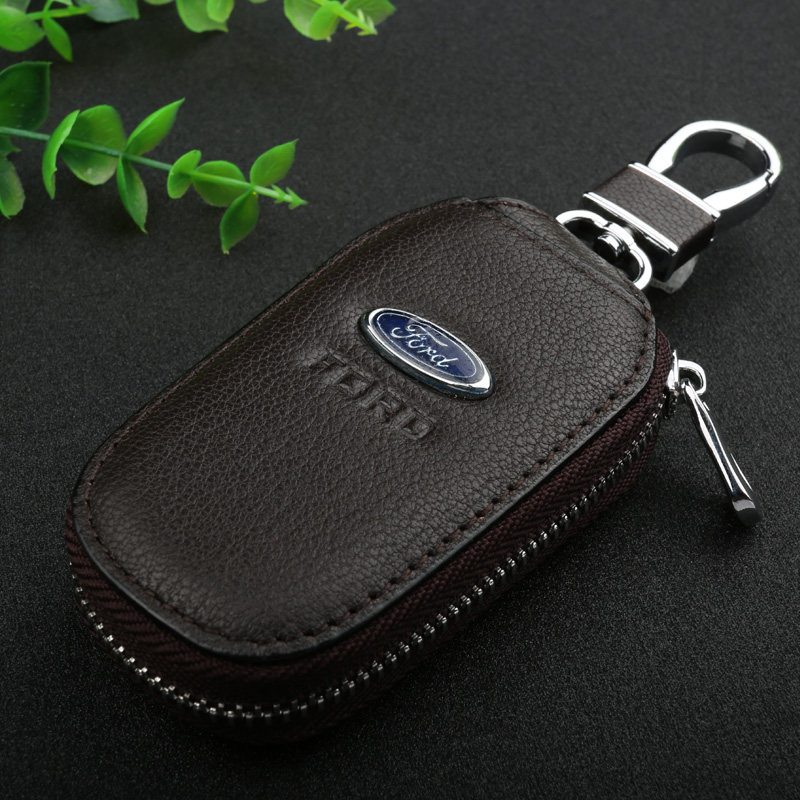 福特嘉年华福克斯福睿斯蒙迪欧致胜福特汽车真皮钥匙包套牛皮