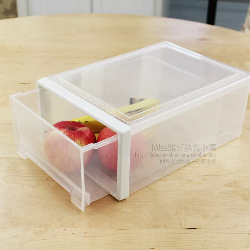 Multi-function season change transparent jewelry stationery skin care products Snack clothing finishing men's and women's shoe box Drawer-type storage box