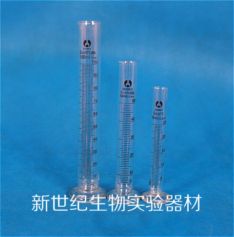 玻璃量筒250ml 刻度清晰 加厚玻璃 可开票
