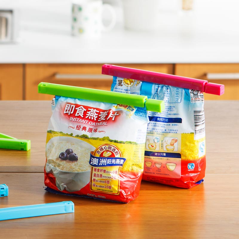 Shangpin Xuan printing Strong food sealing clip Sealing clip Fresh sealing bag clip Plastic bag sealer Snack clip