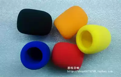 High-density thickened sponge cover KTV microphone cover Microphone cover Sponge cover windproof cover Microphone cover