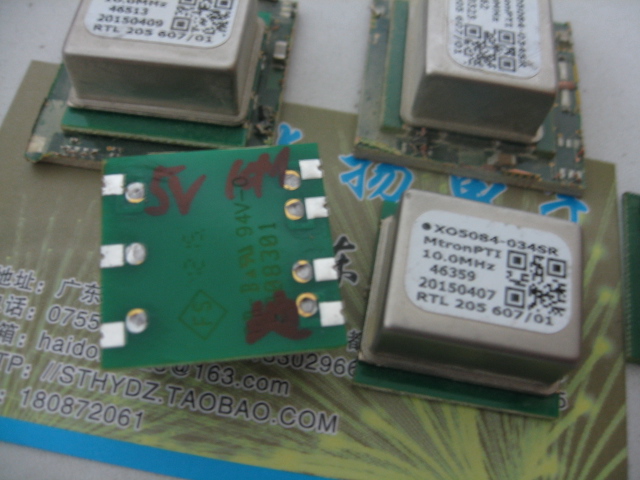 Dismantling parts XO5084-034SR 5V SC square wave OCXO 10MHZ low phase noise Constant temperature crystal