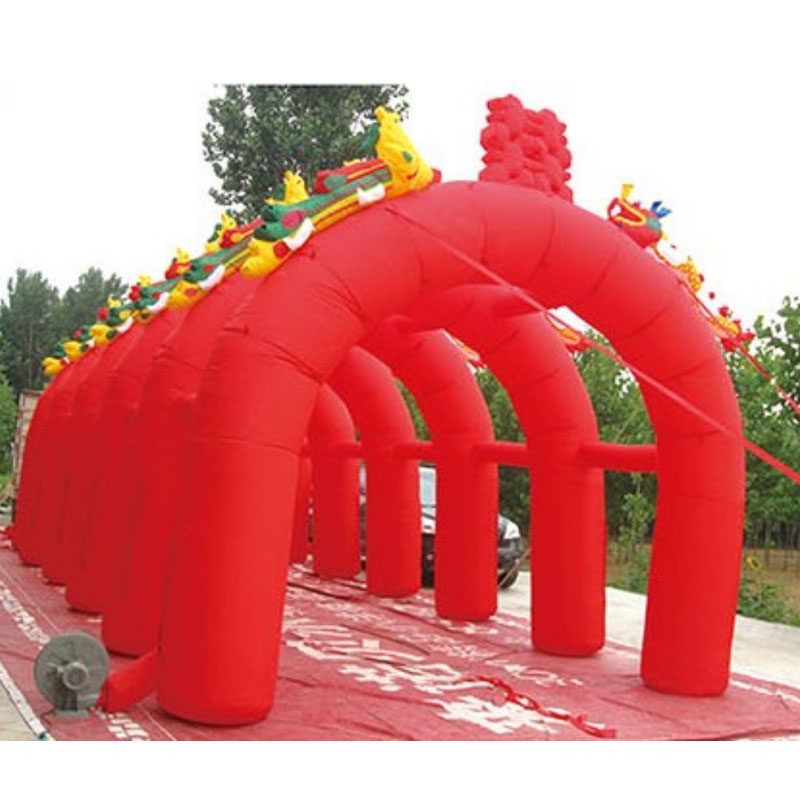 4 m Longfeng Double Dragon Even Arch Tent Multi-Tent Twin-Arches Arch-Arches Even tent