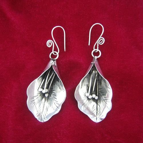 Этнический аксессуар ручной работы, серьги в виде цветка, этнический стиль