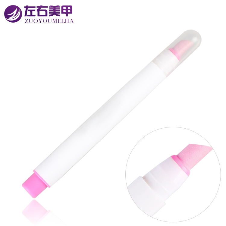 基础美甲打磨工具 甲面死皮锉陶瓷棒 修甲型号必备四面磨砂指甲锉