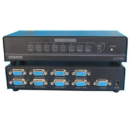 Tongli VGA dispenser Tongli CA3508 VGA in 8-out dispenser 250MZH