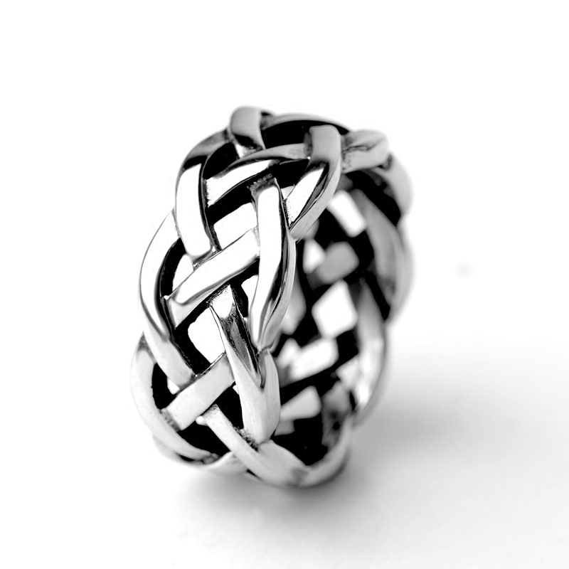 Bague homme PUNK ELEMENTS en Acier au titane - Ref 3088406 Image 5