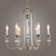 American-Style Chandelier, Country-Style Simple French Vintage, Staircase, Living Room, Bedroom, Dining Room, European-Style Retro Chandelier