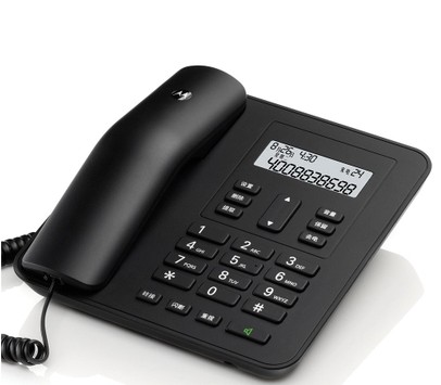 Motorola CT310C home fixed-line telephone business office landline battery-free double-socket corded fixed-line telephone