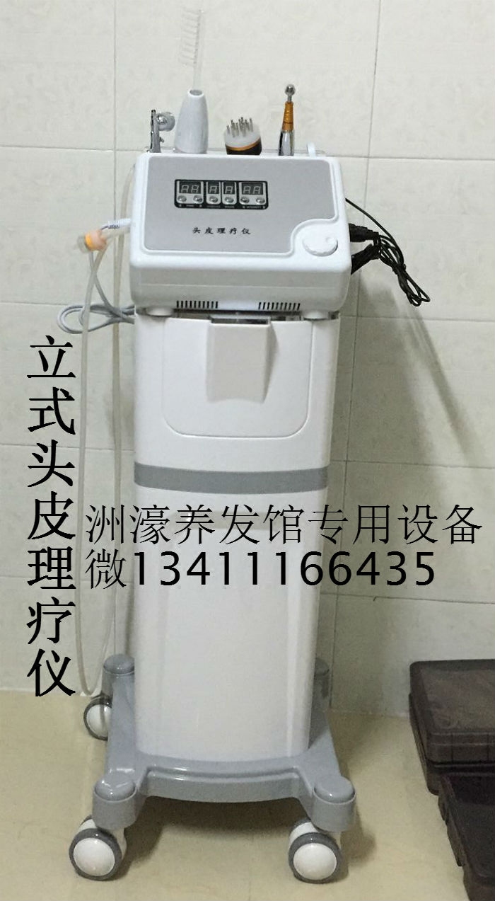 Hair care museum Beauty salon Scalp physiotherapy instrument Care High frequency ion import and export instrument Multi-function beauty instrument