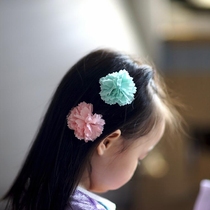 Flowers hair clip full of multi-layered folds flowers hair hair hair card and flower jewelry