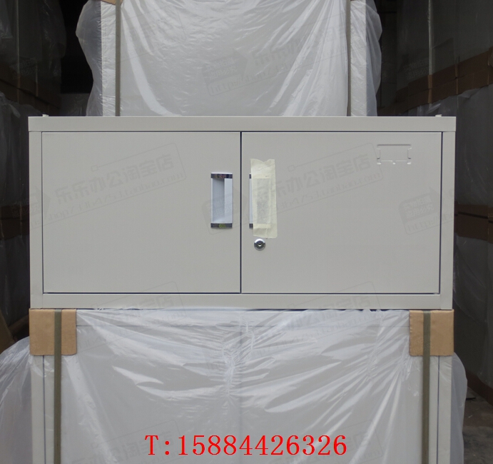 Chengdu Two-piece Padded Sheet Five Section Cabinet Single Lock Dwarf Cabinet Iron Head File File Double Lock Two Door Storage