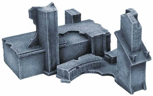 Wheat Zi's Anecdote Warhammer War Chess Running Group DND Wooden Scene Empire Ruins Collapse