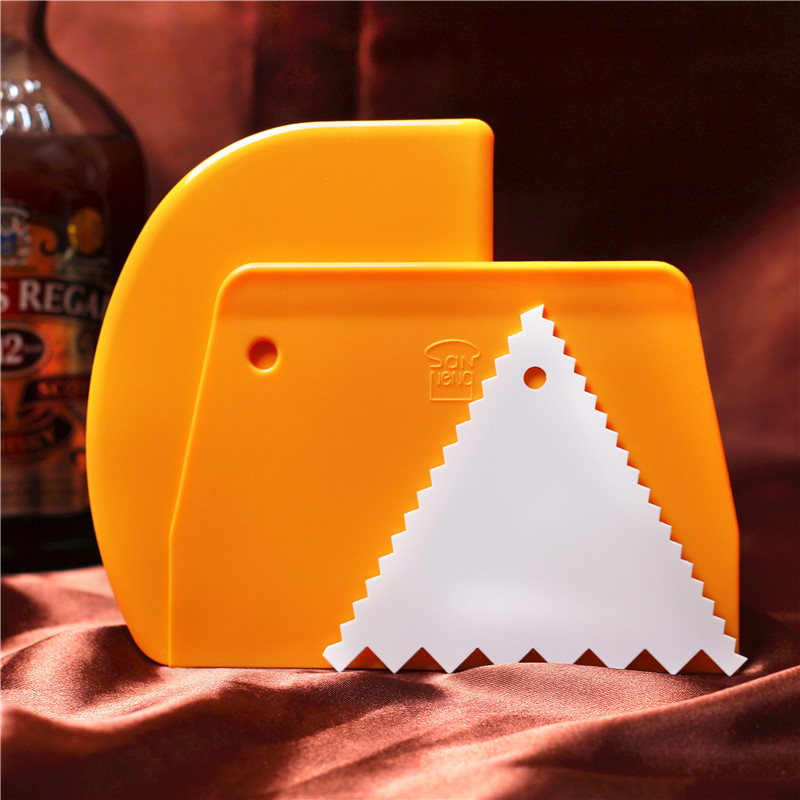 烘焙工具 硬质塑料刮板 蛋糕奶油面点糕点软质刮刀 多种型号选择