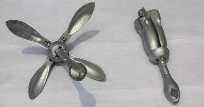  0 7 kg 7 kg folding boat anchor rubber dinghy fishing boat rubber dinghy kayak boat anchor hook boat ferry zinc