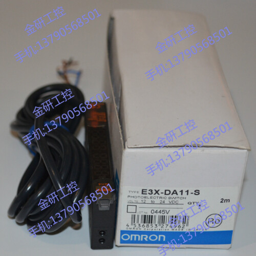 Supply original E3X-DA11-S dual digital fiber amplifier with one year warranty