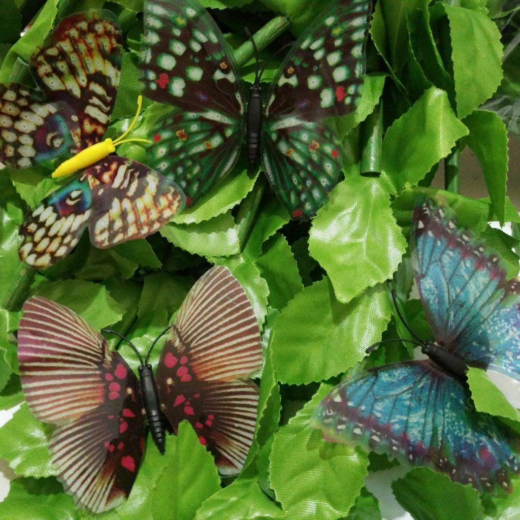 Door curtain Decorative Curtains butterfly Bio-styled clothing Shop Stage Wedding Romantic Styling Door Curtain Home Decorations