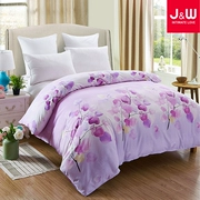 J & W chăn bông dày bao gồm ký túc xá sinh viên đơn đôi 1,5 1,8x2m bông chà bông đơn - Quilt Covers